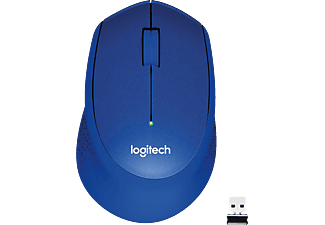 LOGITECH M330 Silent - Maus (Blau)